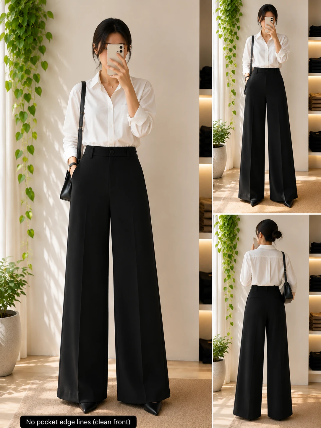 Wide Leg Formal Pants